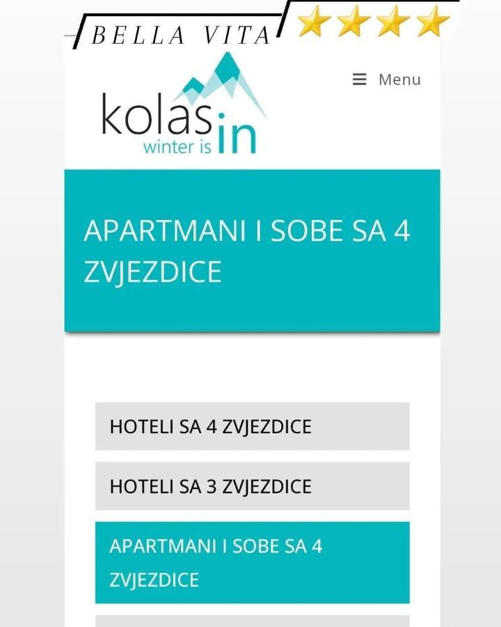 Apartman Bella Vita Kolasin Luaran gambar